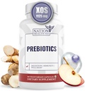 Prebiotics for Digestion, Immunity and Wellness - with Inulin from Jerusalem Artichoke and Chicory Root - Prebiotics for Women & Men, 90 Capsules