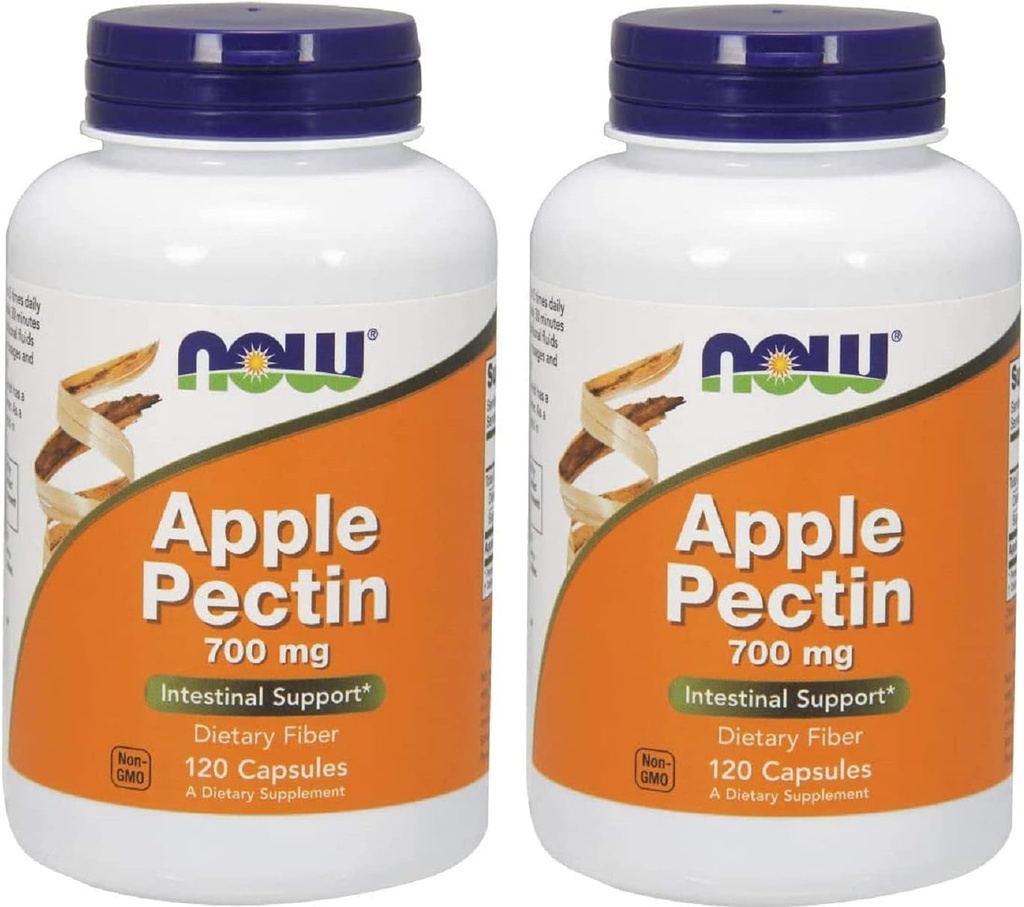 Apple Pectin 700mg 120 Capsules (Pack of 2)