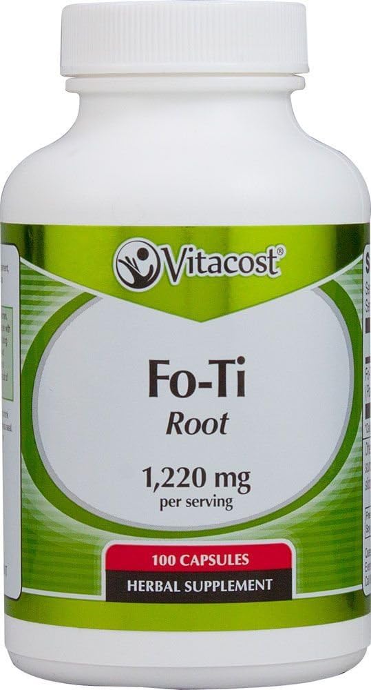 Vitacost Fo-Ti Root - 1,220 mg per Serving - 100 Capsules