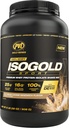 PVL Gold Series - 100% Whey ISOGOLD Sport - Premium Whey Protein Isolate Shake Mix - 2 LB - Ice Cream Cookie Sandwich