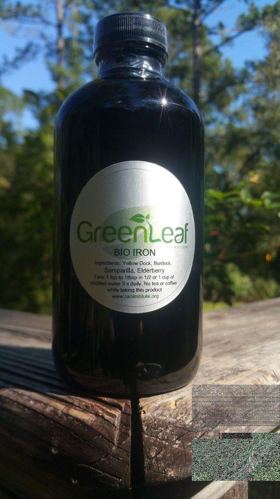 (Spoken of by Dr. Sebi) Bio Iron Tonic/Herbal Iron- 12oz Liquid