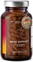 CLAV Meno Balance - Menopause Support - with Wild yam Root, Red Clover, Siberian Rhubarb - Hot Flash Relief, Mood Swings & Muti-Symptom Support -120 Capsules
