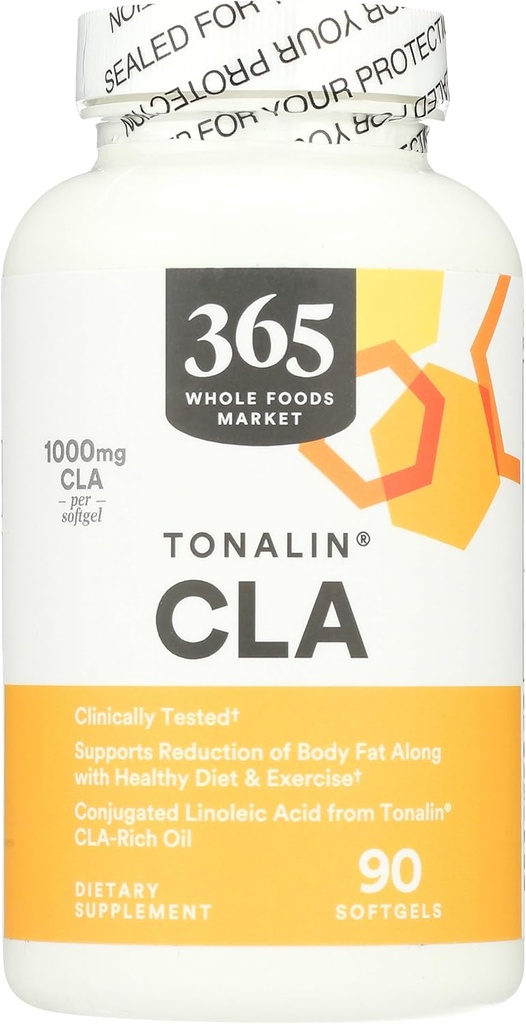 365 by Whole Foods Market, CLA (Tonalin) 1300mg, 90 ct