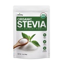 Viccoky Organic Stevia Powder 3oz (86g), Pure Stevia Extract Powder, Sugar-Free & 0 Calories, No Additives, Sugar Substitute, Natural Sweetener