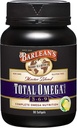 Barlean's Total Omega 3 6 9 Softgels, Blended Fish Oil Supplement with Borage and Flaxseed Oil, 1,000 mg Omegas ALA, EPA, DHA and GLA for Joint Support Supplements and Heart Health, 90 Count