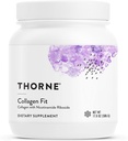 THORNE - Collagen Fit - Unflavored Collagen Peptides Powder with Nicotinamide Riboside - 15g of Collagen Peptides and 14g Protein per Serving - NSF Certified for Sport - 17.8 Oz - 30 Servings