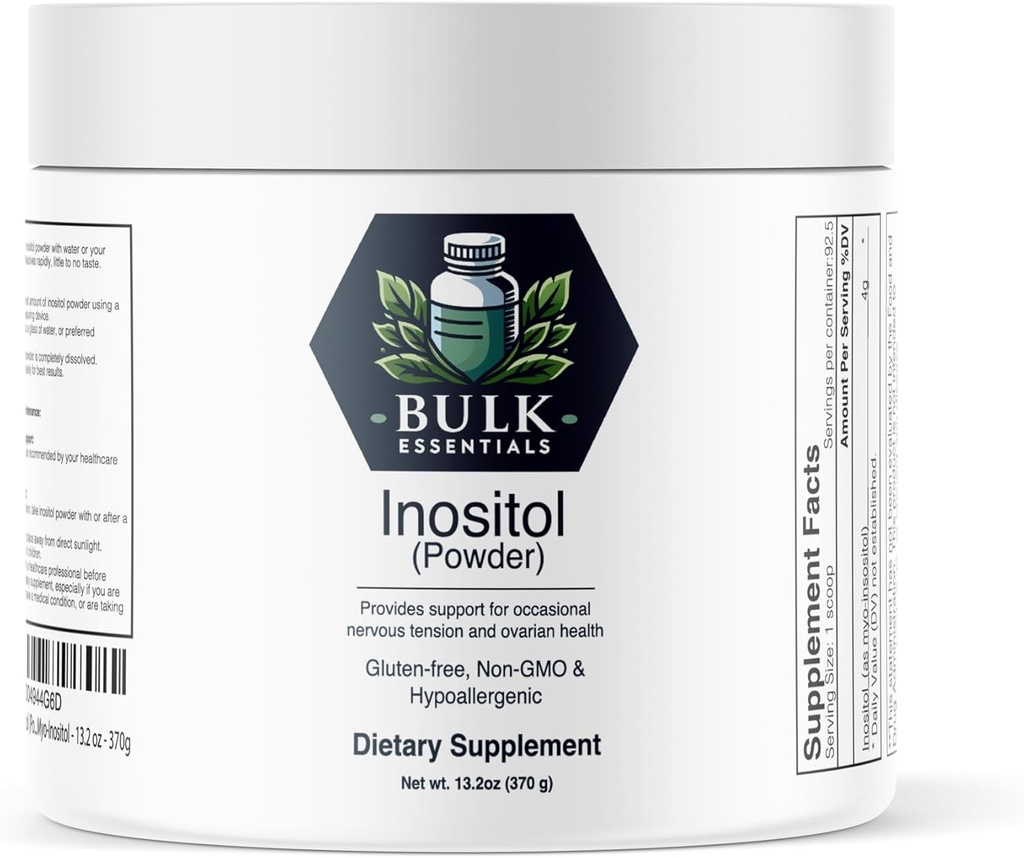 Generic Bulk Essentials Inositol (Powder) - with Myo-Inositol - 13.2 oz - 370g
