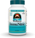 Source Naturals Wellness Immunitric, Nitric Oxide Builder for Immune System Support*, with L-Arginine & L-Citrulline - 45 Tablets