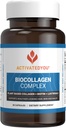 ActivatedYou BioCollagen Complex Plant-Based Collagen for Women & Men - Designed to Promote Skin Firmness, Muscle Strength & Hair Volume, 2 Daily Capsules Supports Youthful Appearance & Joint Mobility