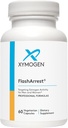 XYMOGEN FlashArrest - Targets Estrogen Activity for Both Men + Women - Hops Extract + Norway Spruce Extract - Helps Relieve Normal Menopausal Symptoms Like Hot Flashes (60 Capsules)
