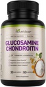 Nature's Base Glucosamine Chondroitin MSM Collagen - Joint Support Supplement for Mobility, Flexibility, & Comfort - with Turmeric, Boswellia - for Men & Women - 90 Capsules