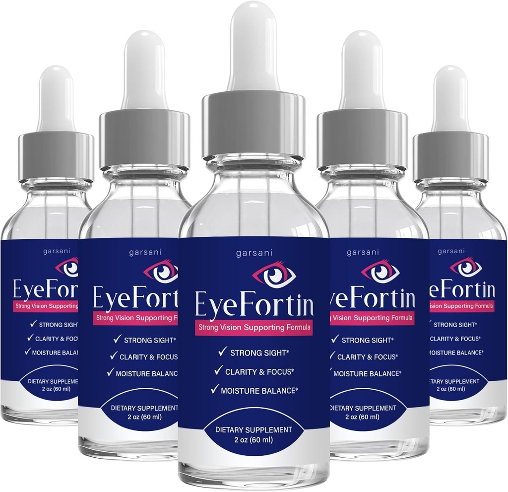 EyeFortin - EyeFortin Liquid Drops (5 Pack, 10oz)