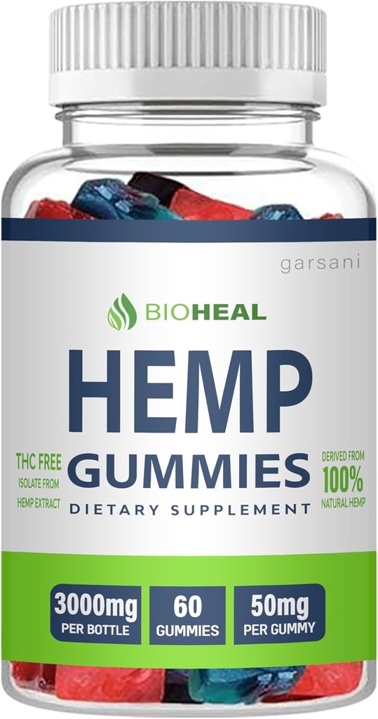 Bioheal Gummies - Bioheal Hemp Gummies (Single, 60 Gummies)