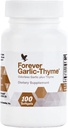 Forever Living - Forever Garlic-Thyme - Cardiovascular & Immune Support with 10mg Garlic Extract & 50mg Thyme Leaf Powder - Odorless Softgel, Gluten-Free - 100 Softgels