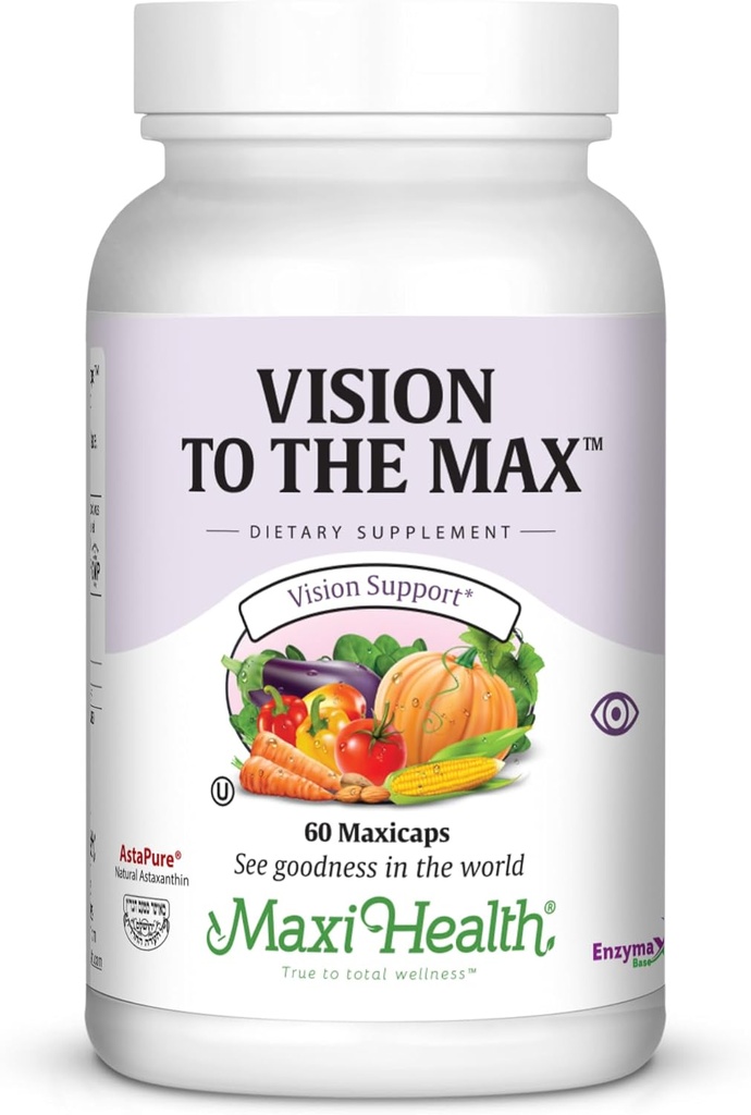 Maxi Vision to The Max Complete Vision Support Capsules, 60 Count