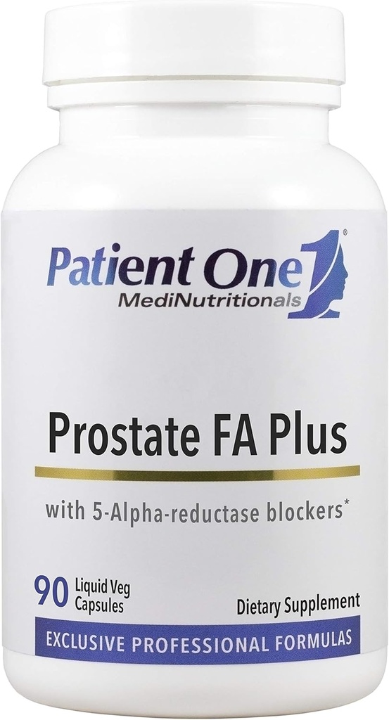 Patient One Prostate FA Plus | Supplement to Support Prostate and Urinary Tract Health* | with Saw Palmetto, Pygeum, Lycopene and More | 90 Capsules