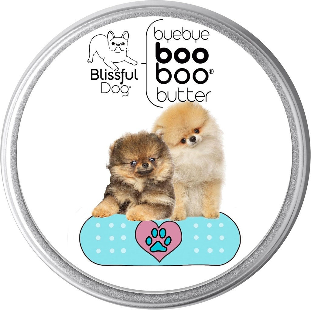 The Blissful Dog 1 oz TIN Pomeranian Booboo Butter