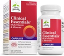 Terry Naturally Clinical Essentials - Supplement to Aid Bone, Cardiovascular & Immune Health - Supplement with Chelated Minerals - Supplement with B-Vitamins & Vitamin C - 120 Capsules