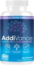 AddiVance 120 Caps - Natural Brain Support Supplement for Enhanced Focus, Memory, & Balanced Behavior - Clinically Proven Non-Habit Forming Brain Supplement - Formulated by Medical Professionals