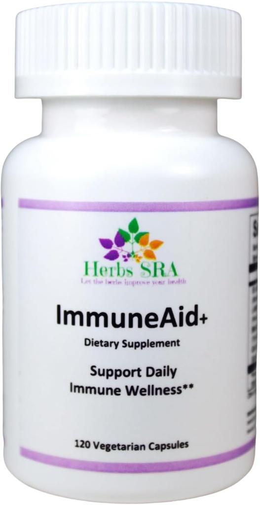 ImmuneAid+ - Dietary Immune Support with Betaine Anhydrous & L-Methionine, Promotes Overall Health & Detoxification, 120 Veg Caps, Made in USA