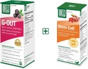 Bell Bundle - Stem Cell Supplements & G-Out Uric Acid Cleanse - 25 Years Around The World, Sold Directly by The Manufacturer