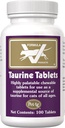 PetAg Taurine Tablets for Cats - 100 Tablets - Daily-Use, Chewable Supplement for Cats of All Ages
