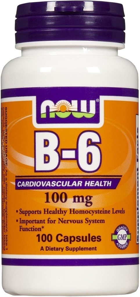 NOW Foods B-6 100 mg