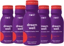 More Labs Dream Well Holistic Sleep Shot Drink 5 Pack | Non-Habit Forming | Lemon Balm, Melatonin and Glycine | Sleep Support Solution