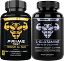 Prime Labs Tongkat Ali Plus (60 ct) + L Glutamine (180 ct)