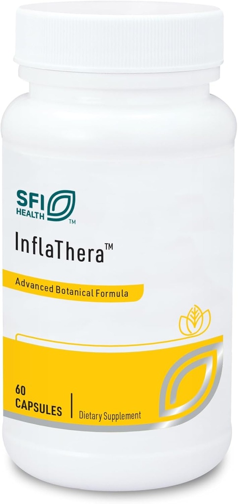 Klaire Labs SFI Health Inflathera - Phytonutrient Blend with Turmeric & Knotweed, Designed to Support Inflammation Response (60 Capsules)