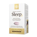 Solgar Triple Action Sleep, 90 Tri-Layer Tablets - Time-Release Melatonin & L-Theanine Plus Herbal Blend - Helps You Relax - Non-GMO, Gluten Free - 90 Servings