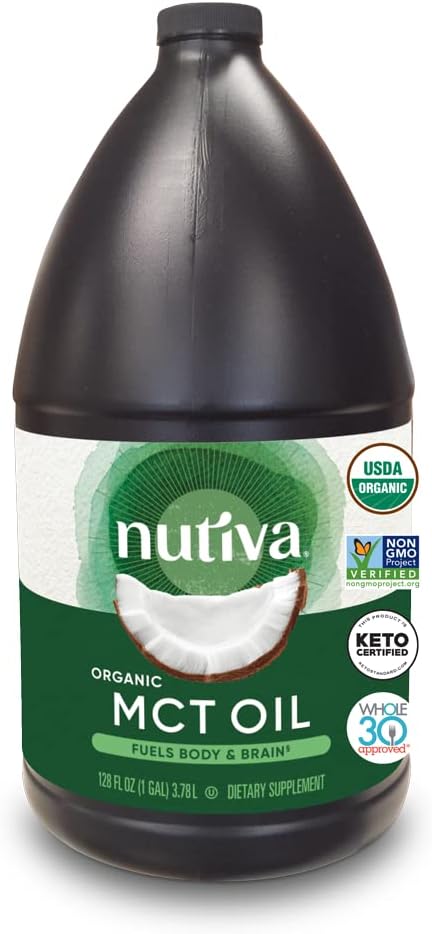Nutiva Organic MCT Oil, 128 Fl Oz