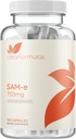 Bioactive SAM-e 750mg - High Strength SAM-e Supplement with Biologically Active S,S Form for Liver and Mood Support - Vegan Non-GMO Preservative Free - Made in The US (120 Capsules)
