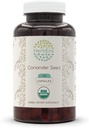 HerbEra Coriander Seed 120 Capsules, 500 mg, USDA Organic Coriander Seed Dried Seed (120 Capsules)