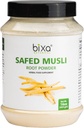 bixa BOTANICAL Ayurvedic Natural Herbal Supplement Safed Musli Powder Pure Authentic Premium Quality | Gluten Free, Non-GMO, Steam Sterlized, Vegan (16 Ounce (Pack of 1), Safed Musli Powder)