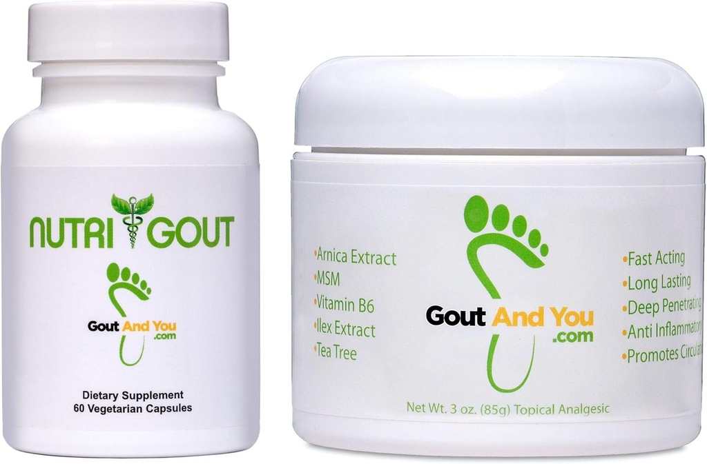 Nutrigout and Topical Analgesic Joint Discomfort Cream
