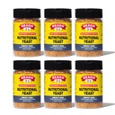 Bragg Nutritional Yeast Smoky BBQ Seasoning - (6 Pack) 3 oz - Dairy-Free Parmesan Cheese Substitute - Perfect for Salads, Pastas, Popcorn, and More