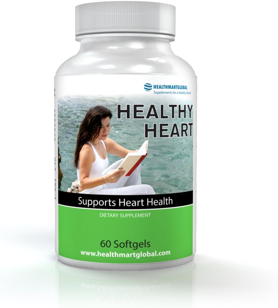 Heart Health Supplements - Krill Oil Capsules to Boost Heart Health Including Omega 3, 6 and 9