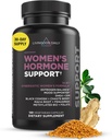 Livingood Daily Women’s Hormone Support Supplement, Estrogen Balance with Fenugreek, Black Cohosh, Chasteberry, DIM, Natural PMS & Menopause Support, Non GMO, Gluten Free, Vegetarian Capsules, 120 Ct