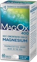 Mag-Ox 400 Magnesium Supplement, Pharmaceutical Grade Magnesium Oxide with 482 mg Per Dose, 60 Tablets