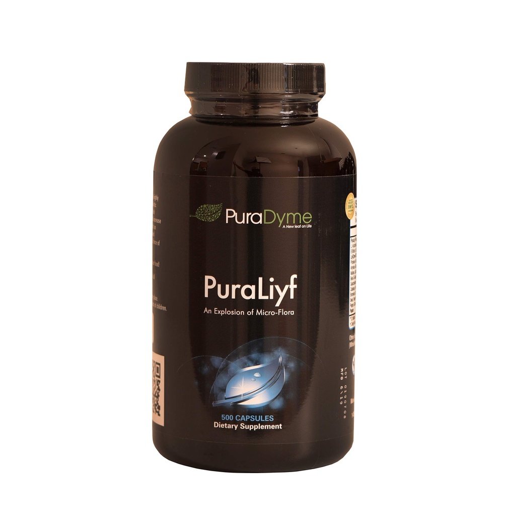 Puradyme PuraLiyf 500 Veggie Capsules by Lou Corona
