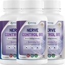 Nerve Control 911 - Natural Plant Based Nerve Health Supplement - 3 Pack