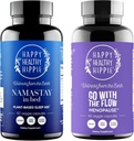 Happy Healthy Hippie Go with The Flow Menopause Support & Natural Sleep Supplement