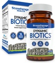 Stonehenge Health Probiotics 55 Billion CFU - 16 Strains, Prebiotic, Synbiotics Dynamic Biotics - Lactobacillus Acidophilus, Delayed Release, Shelf Stable, Non-GMO Gluten Free Veggie Capsule