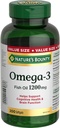 Nature's Bounty Omega-3 1200mg 200 count