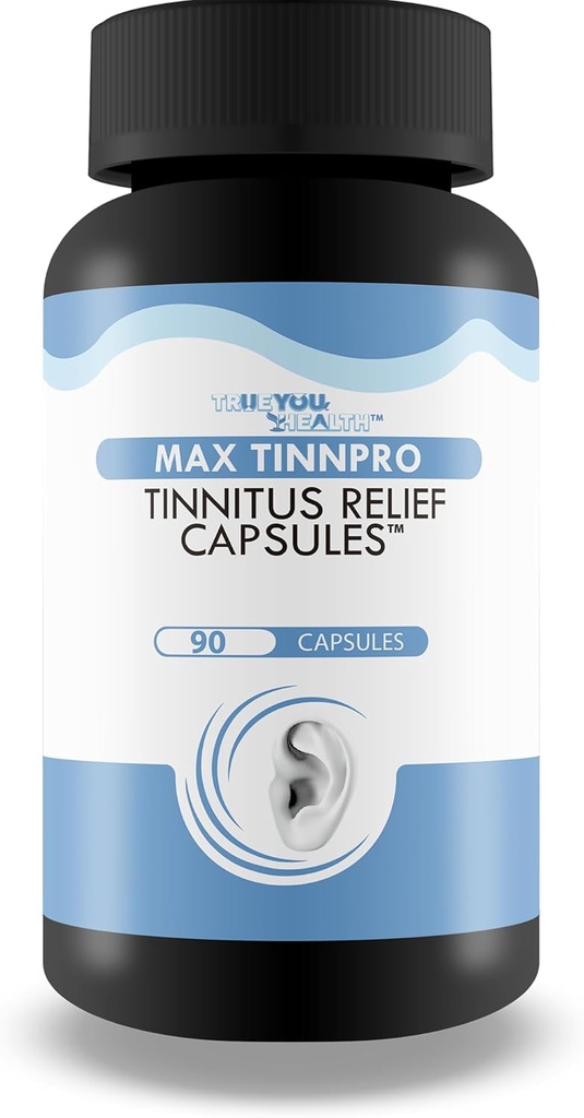 Max Tinnpro Tinnitus Relief Capsules - Our Best Tinnitus Relief for Ringing Ears - Ear Health Ear Ringing Remedy for Ringing in The Ears - Ear Ringing Pills - Audizen Ringing in Ears Relief