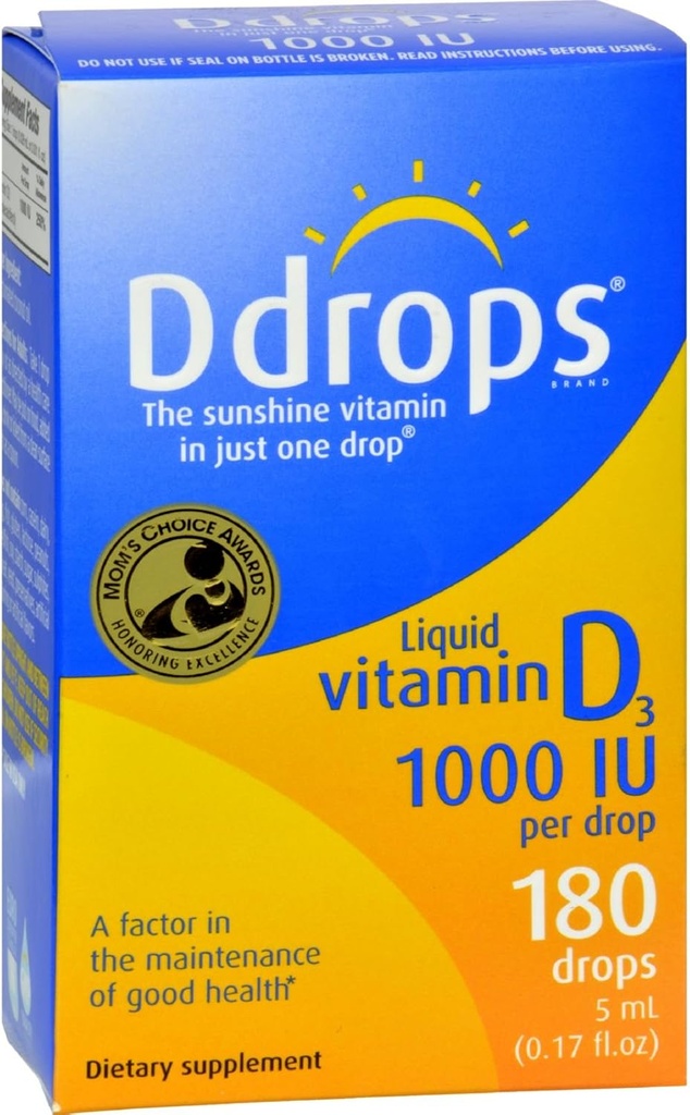VIT D,1000 Iu,180 Drops