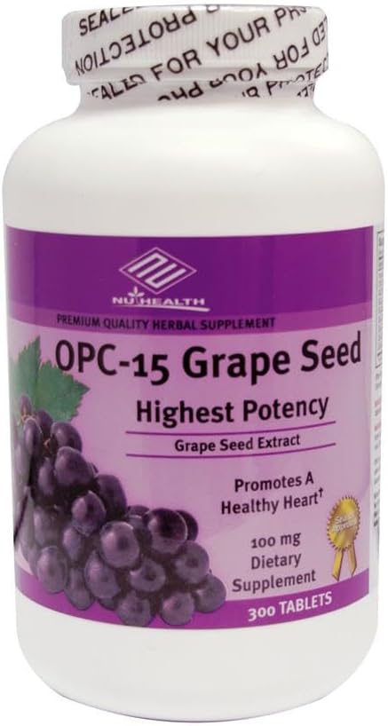 OPC-15 Grape Seed Extract 100 mg, 300 Tabs, Anti-oxidant Good Product