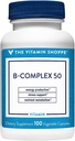 The Vitamin Shoppe B-Complex 50 (100 Veggie Capsules)