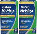 Osteo Bi-Flex Triple Strength Glucosamine with Turmeric, Joint Health Supplement, Coated Tablets, Original Version, 80 Count (Pack of 2)